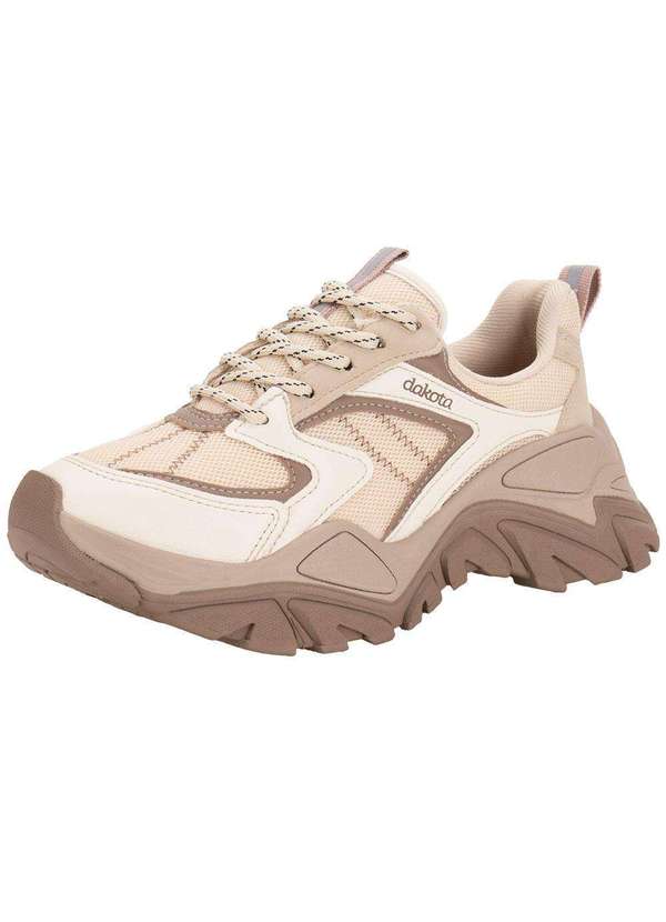 Dakota - Tênis Feminino Chunky Dakota G9981 - Bege