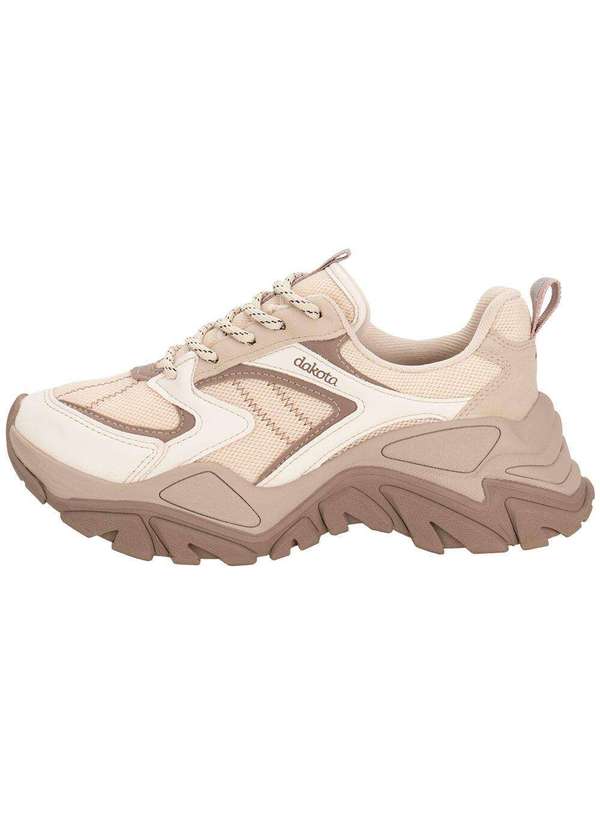 Dakota - Tênis Feminino Chunky Dakota G9981 - Bege 2