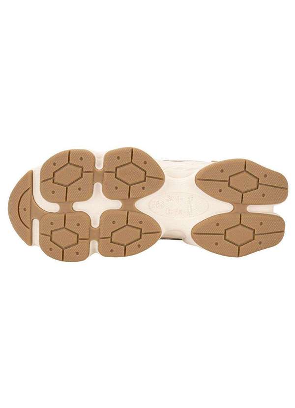 Ramarim - Tênis Feminino Chunky Ramarim 2590131 - Bege 4