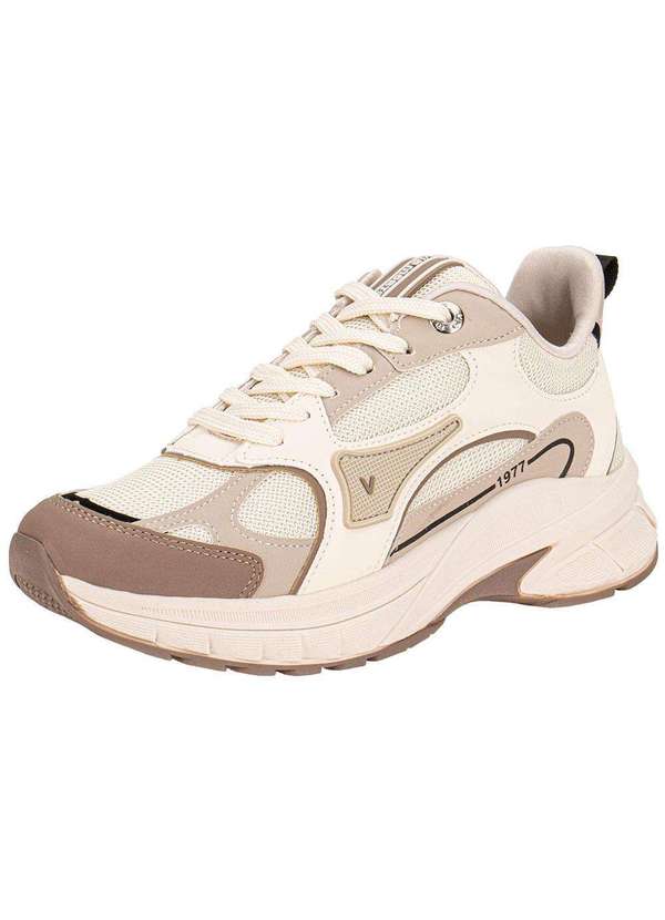 Via Marte - Tênis Feminino Chunky Via Marte 240011 Bege