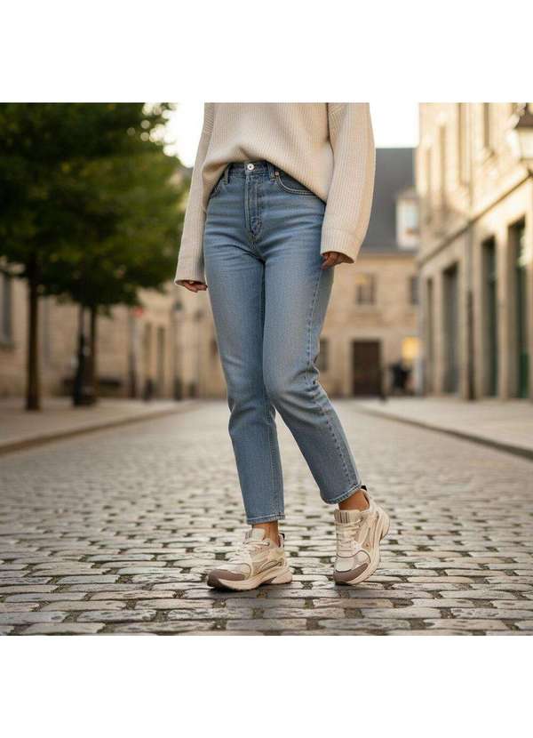 Via Marte - Tênis Feminino Chunky Via Marte 240011 Bege 2