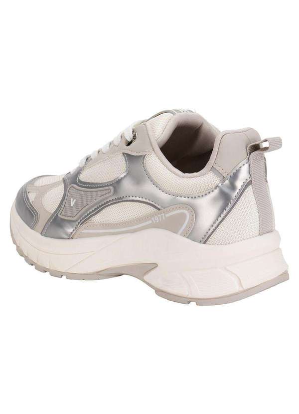 Via Marte - Tênis Feminino Chunky Via Marte 240011 Prata 4
