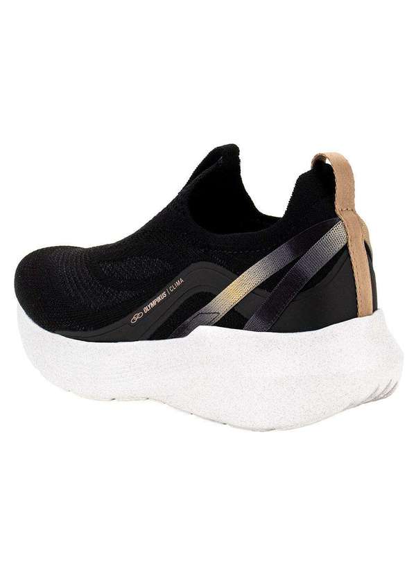 Olympikus - Tênis Feminino Clima Olympikus 43582337 - Preto 3