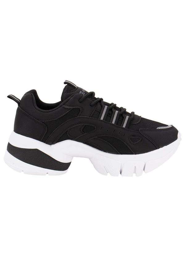 Ramarim - Tênis Feminino Dad Sneaker Ramarim 2480231 - Preto/Branco 5