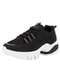 Ramarim - Tênis Feminino Dad Sneaker Ramarim 2480231 - Marfim - variação: - Preto/Branco