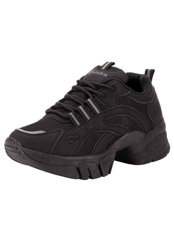 Ramarim - Tênis Feminino Dad Sneaker Ramarim 2480231 - Preto