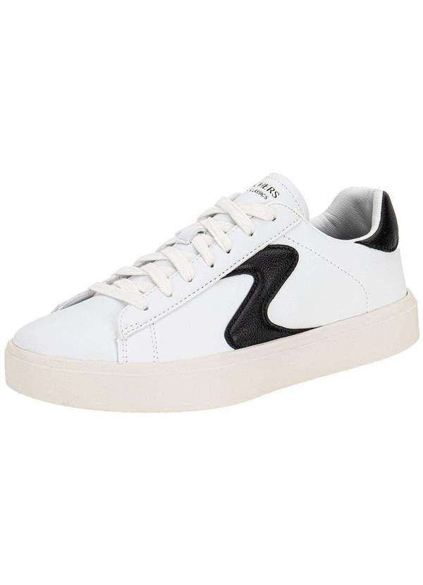 Skechers - Tênis Feminino Eden Lx-Beaming Glory Skechers 185016 Branco/Preto 1