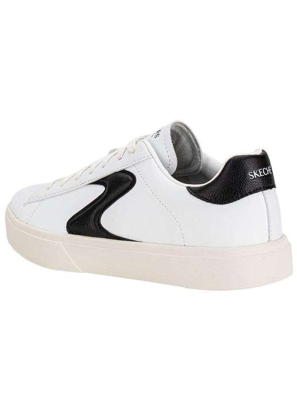 Skechers - Tênis Feminino Eden Lx-Beaming Glory Skechers 185016 Branco/Preto 3