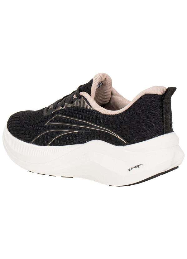 Kolosh - Tênis Feminino Flow Kolosh E0463 - Preto/Rosa 3