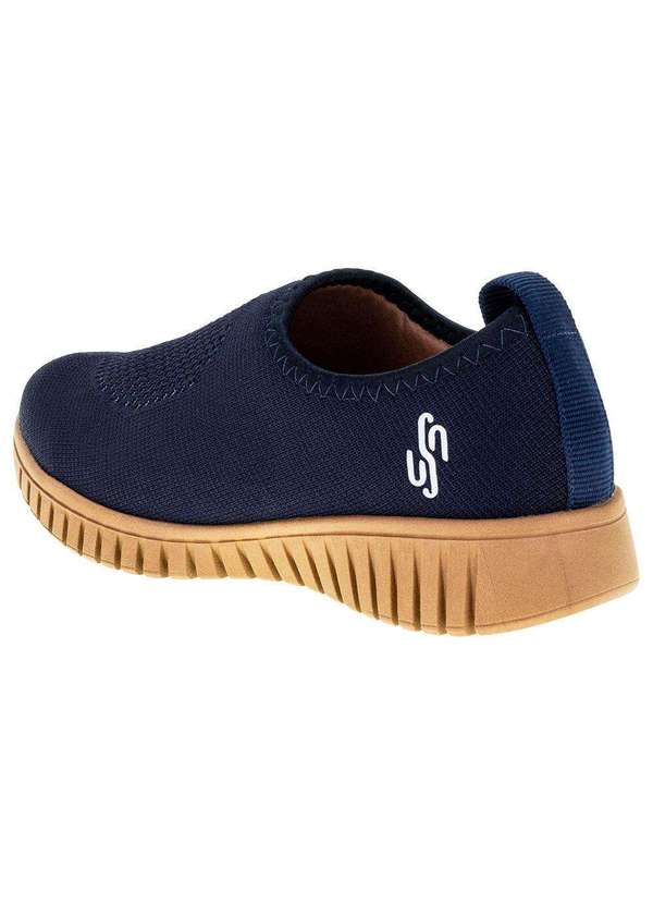 Usaflex - Tênis Feminino Gaspea Tricot Usaflex - Ae2208 - Marinho 3