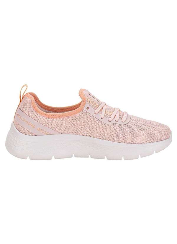 Skechers - Tênis Feminino Go Walk Flex Skechers 896364 - Salmão 5