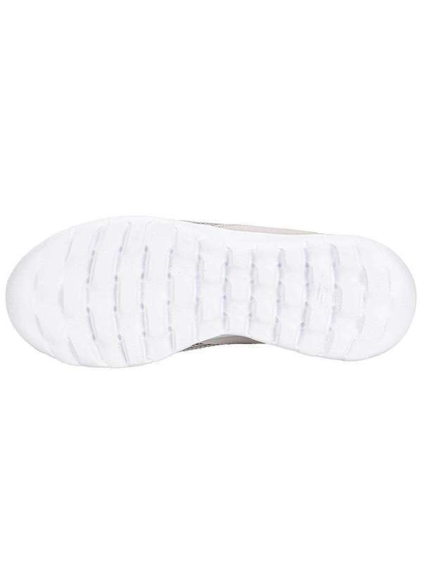 Skechers - Tênis Feminino Go Walk Joy Skechers 896365 Cinza/Amarelo 4