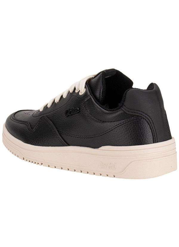 Coca Cola - Tênis Feminino Hope Town Coca-Cola Cc2483 Preto 3