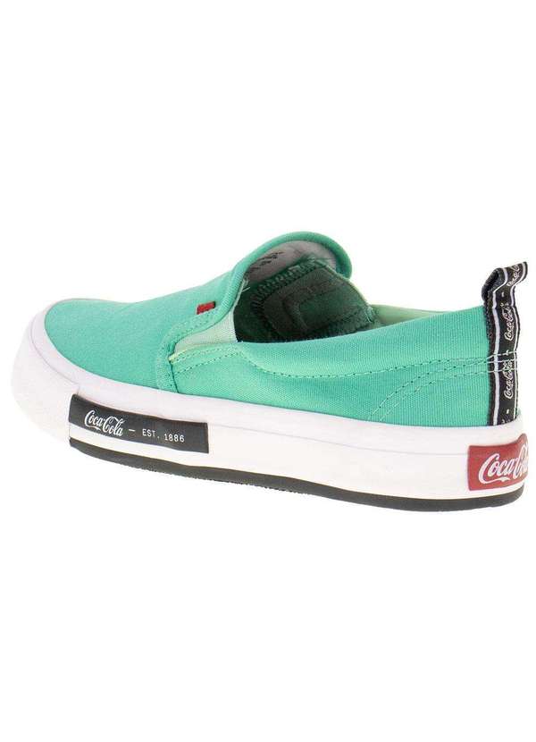 Coca Cola - Tênis Feminino Iate Daytona Coca-Cola Cc2048 - Verde 3