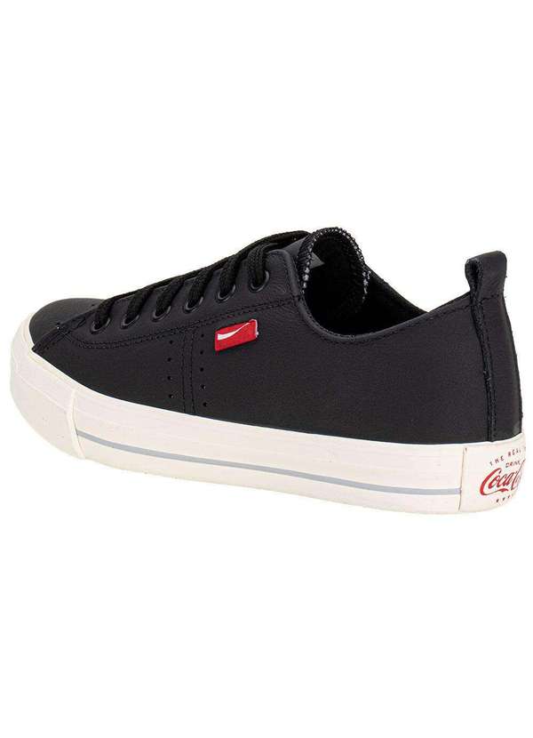 Coca Cola - Tênis Feminino Isla Coca-Cola Cc2569 Preto 3