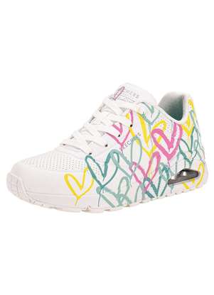 Tênis Feminino Jgoldcrown Uno Changed Love Skechers 177982 - SKECHERS