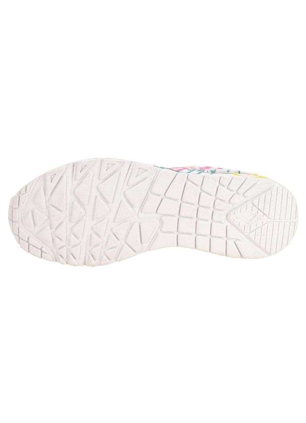 Skechers - Tênis Feminino Jgoldcrown Uno Changed Love Skechers 177982 - Branco/Verde 4