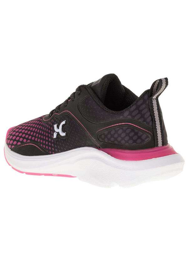 Box 200 - Tênis Feminino Kick Confort Run 1 Box 200 - Kc2267 - Preto/Rosa 3