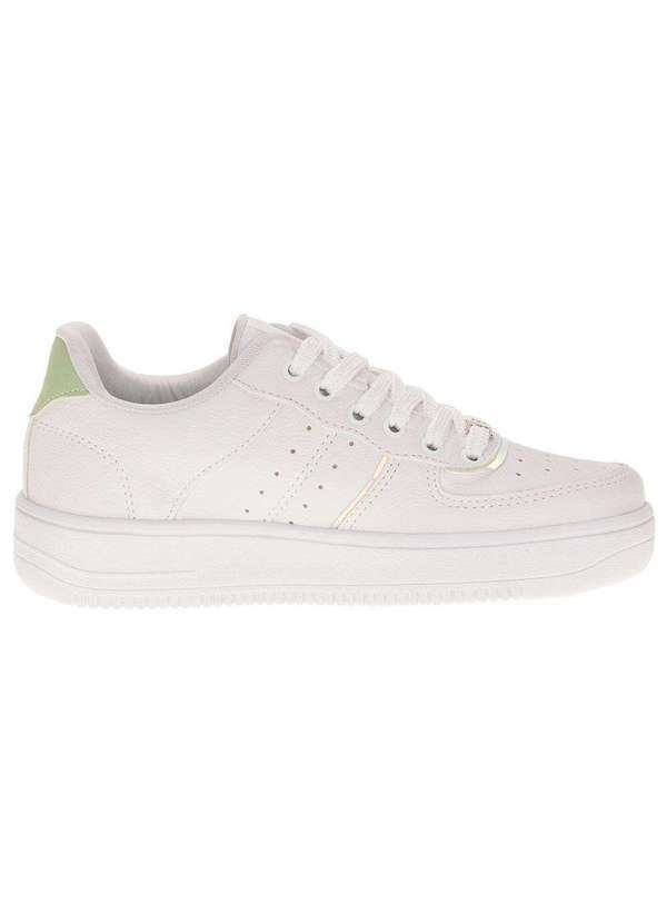 Ollie - Tênis Feminino Kings Ollie- 501 - Branco/Verde 5