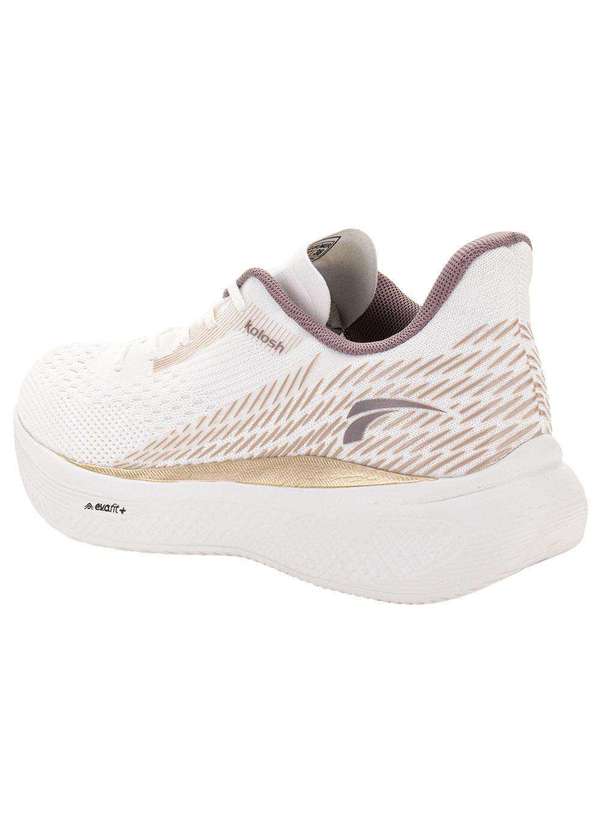Kolosh - Tênis Feminino Kolosh E0302 - Branco/Bege 3