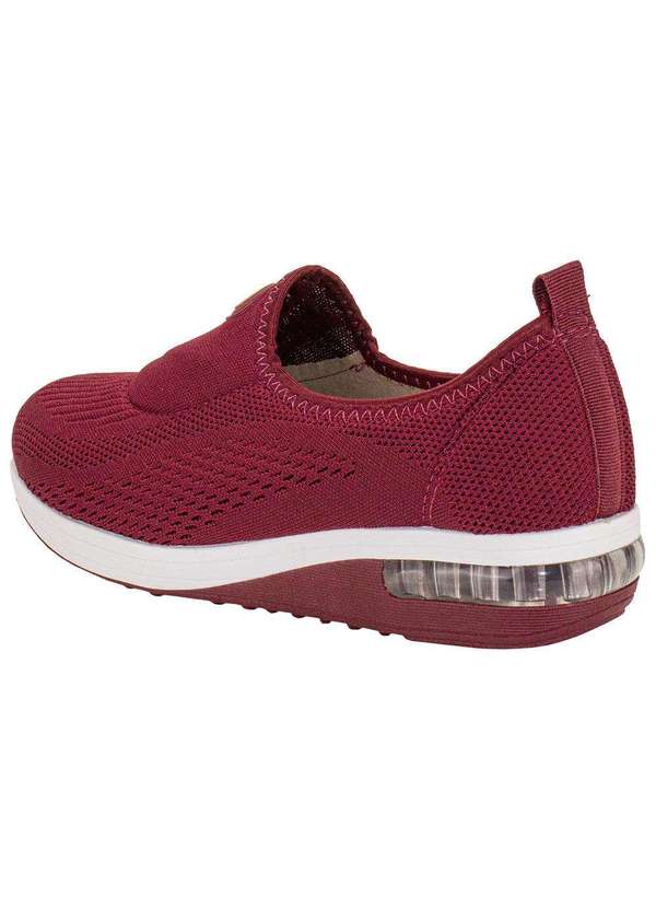 Modare - Tênis Feminino Modare - 7320217 - Bordô 3