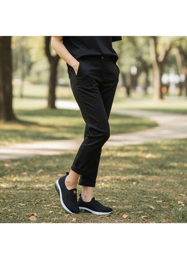 Modare - Tênis Feminino Modare - 7320217 Preto/Branco 01 2