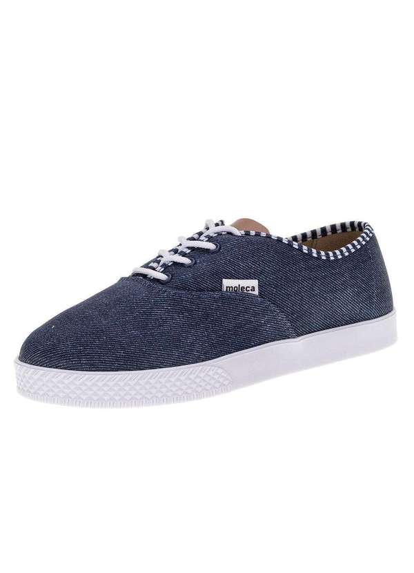Moleca - Tênis Feminino Moleca - 5742103 - Marinho