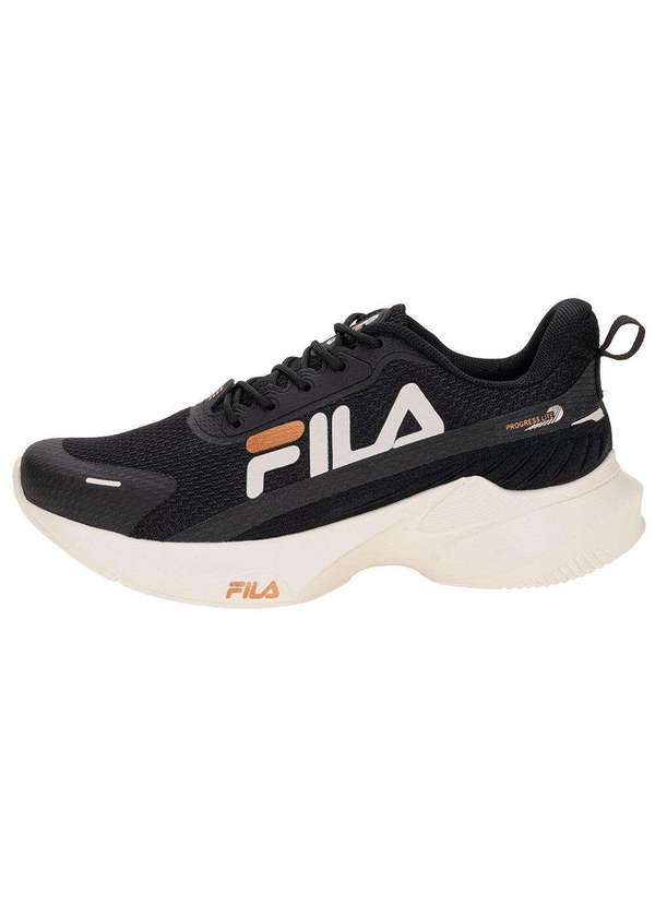 Fila - Tênis Feminino Progress Lite Fila F02tr00046 - Preto/Branco 2