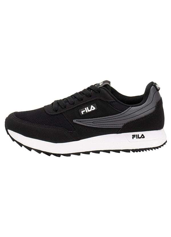 Fila - Tênis Feminino Retro Flag Fila F02l00206 Preto/Branco 2