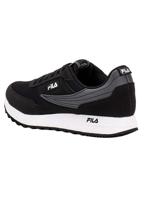 Fila - Tênis Feminino Retro Flag Fila F02l00206 Preto/Branco 3
