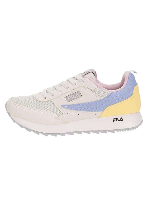 Fila - Tênis Feminino Retro Flag Fila F02l00206 Cinza/Azul 2