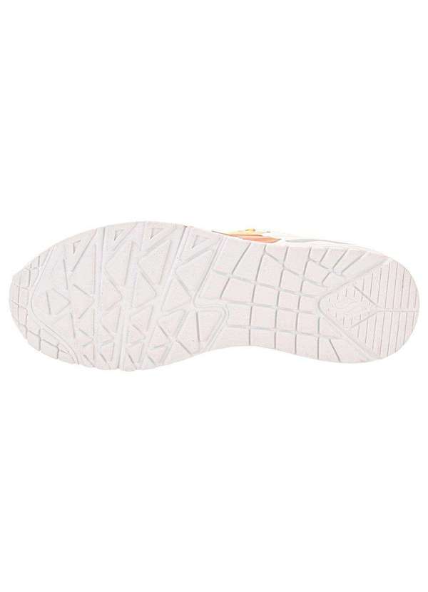 Skechers - Tênis Feminino Ricardo Cavolo: Uno Flaming Heart Skechers - Branco/Vermelho 4