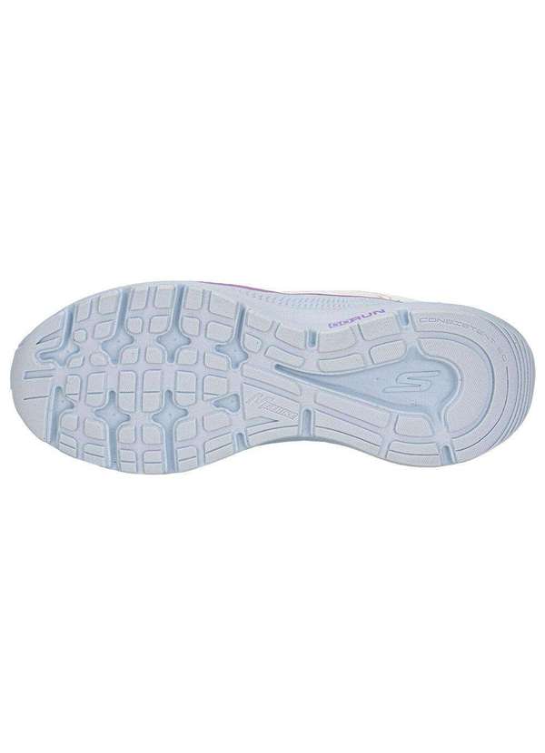 Skechers - Tênis Feminino Run Consistent 2.0 Skechers 128607br - Branco/Azul 4