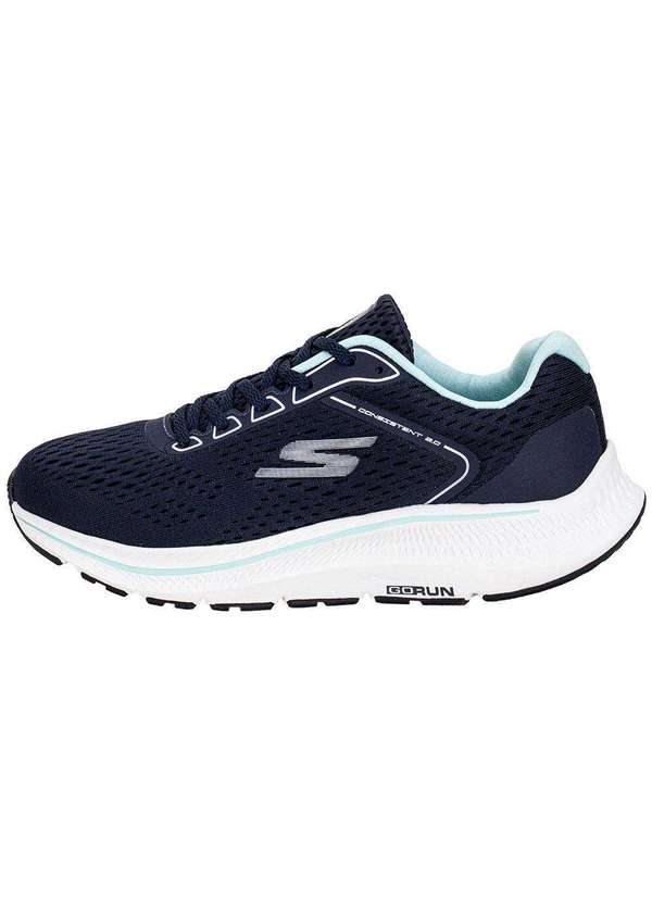 Skechers - Tênis Feminino Run Consistent 2.0 Skechers 128607br Marinho 2