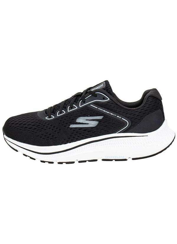 Skechers - Tênis Feminino Run Consistent 2.0 Skechers 128607br Preto/Azul 2