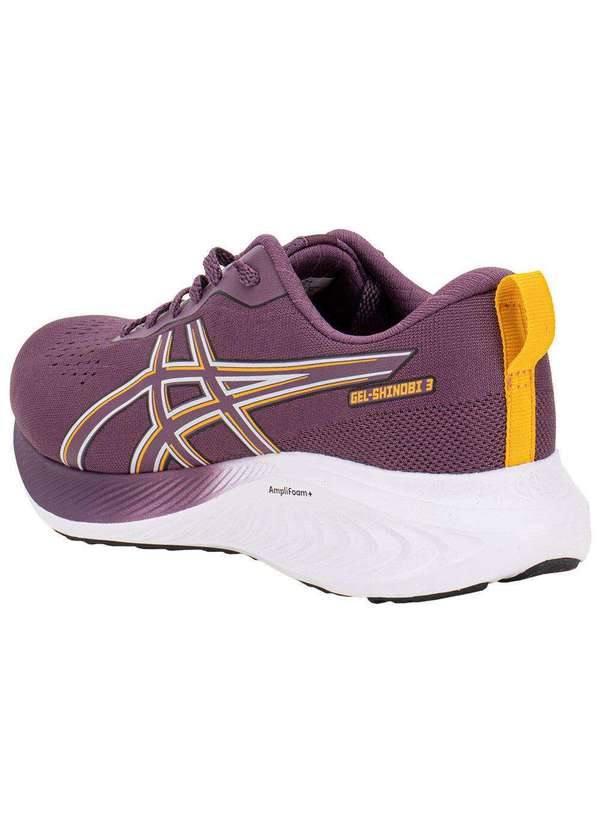 Asics - Tênis Feminino Shinobi 3 Asics 1012c054 Roxo 3