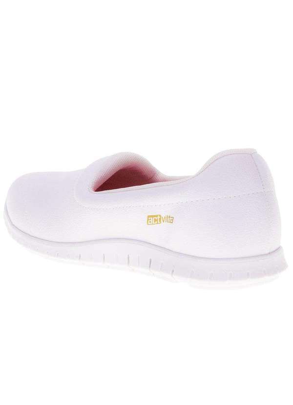 Actvitta - Tênis Feminino Slip On Actvitta 4202547 - Branco 3