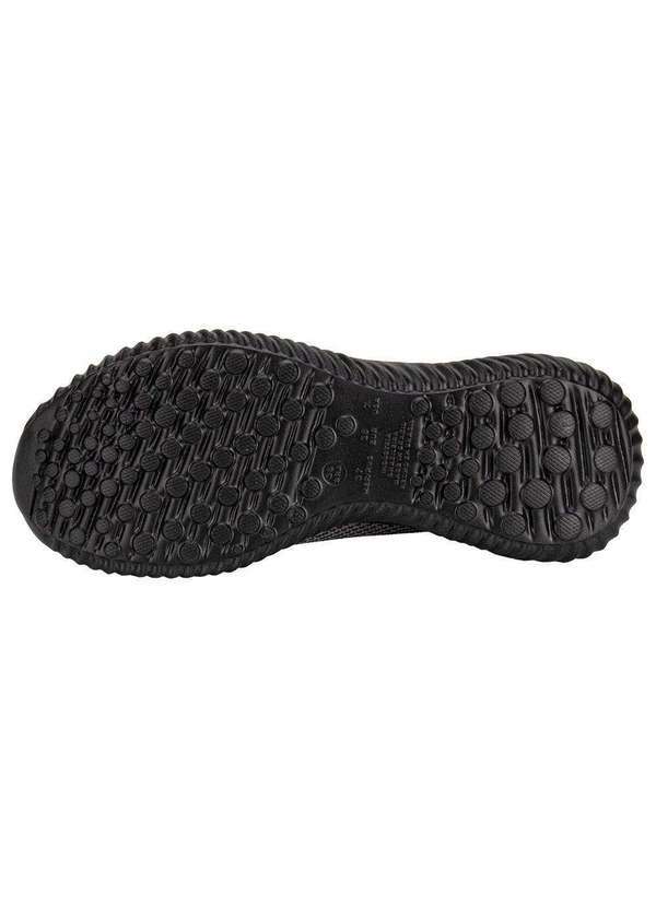 Actvitta - Tênis Feminino Slip On Actvitta 4802244 - Preto/Cinza 4