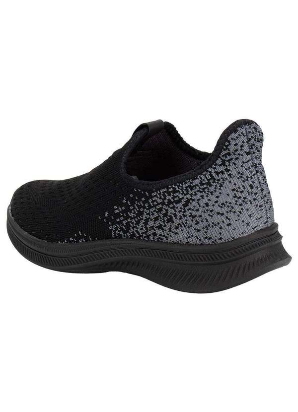 Actvitta - Tênis Feminino Slip On Actvitta 4829326 Preto/Cinza 3