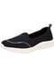 Actvitta - Tênis Feminino Slip On Actvitta 4853100 Preto/Bege - variação: Preto/Bege