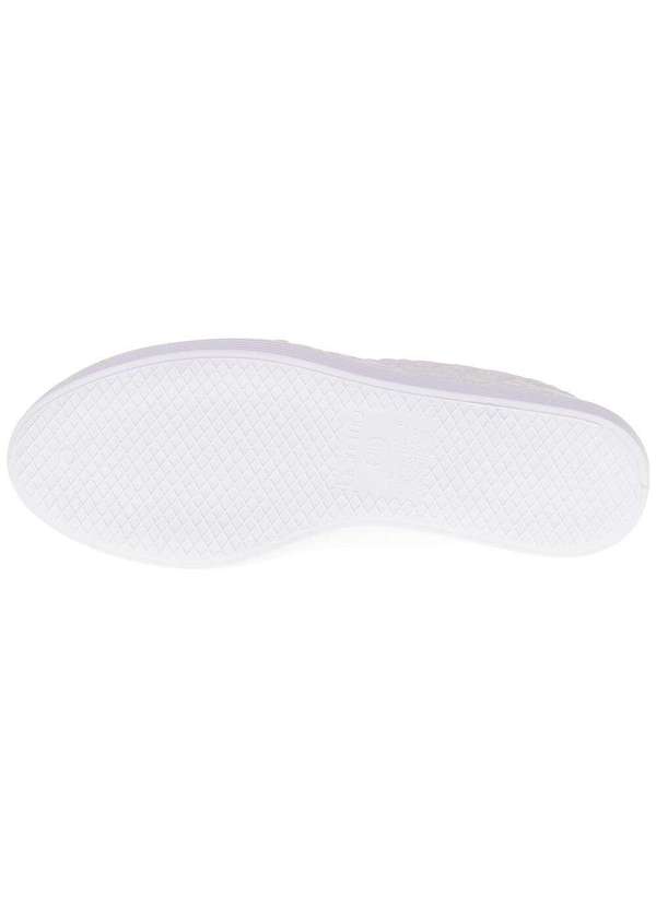 Beira Rio - Tênis Feminino Slip On Beira Rio - 4205142 - Branco 4