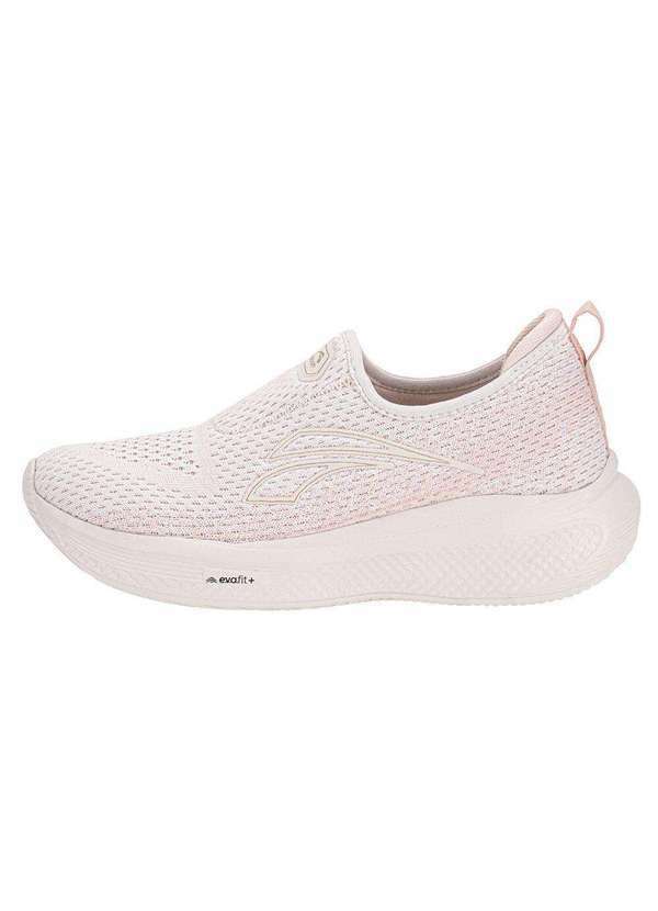 Kolosh - Tênis Feminino Slip On Kolosh E0301 - Branco/Rosa 2