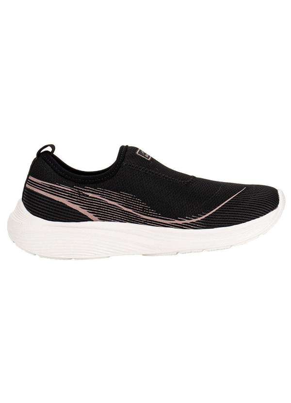 Kolosh - Tênis Feminino Slip On Kolosh E0421 - Preto/Rosa 5