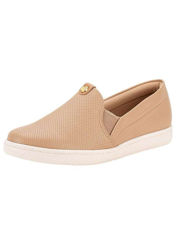 Modare - Tênis Feminino Slip On Modare 7363123 - Bege