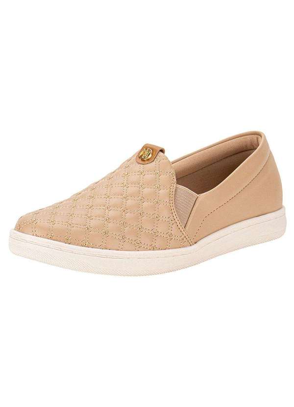 Modare - Tênis Feminino Slip On Modare 7363131 - Bege