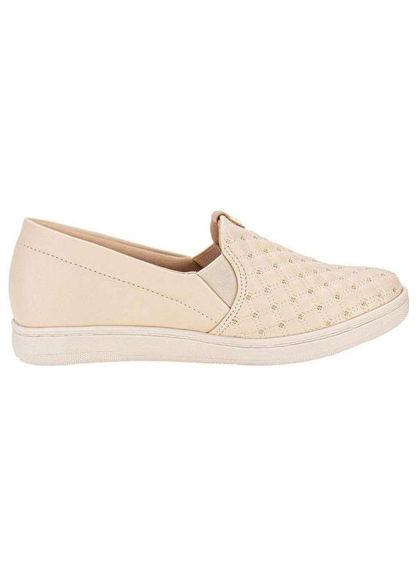 Modare - Tênis Feminino Slip On Modare 7363131 - Natural 5