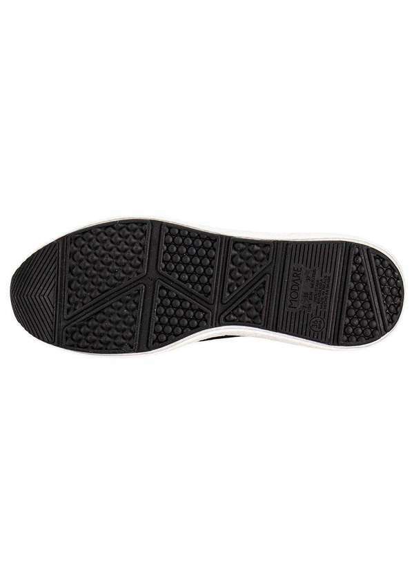 Modare - Tênis Feminino Slip On Modare 7395106 - Preto 4