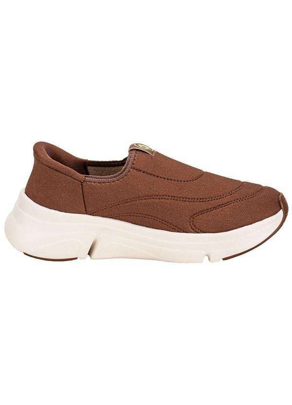 Modare - Tênis Feminino Slip On Modare 7401107 Chocolate 5