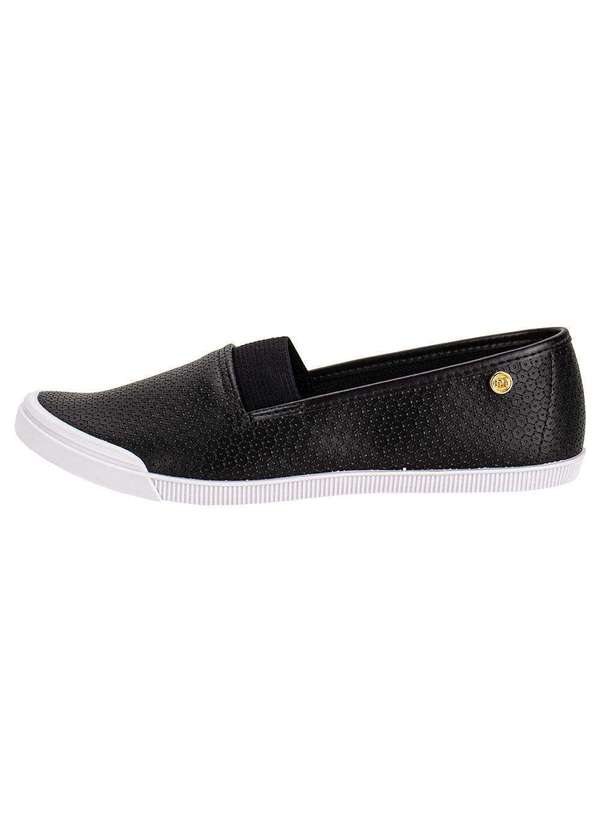 Moleca - Tênis Feminino Slip On Moleca 5109791 - Preto 2