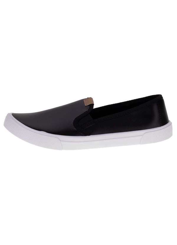 Moleca - Tênis Feminino Slip On Moleca 5296530 - Preto 2